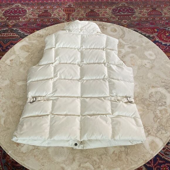 Eddie Bauer EB700 Goose Down Puffer Vest Jacket White - Picture 6 of 14